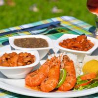 Restaurant martinique le point de vue | Grande assiette