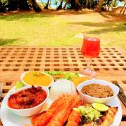 Restaurant martinique le point de vue | Grande assiette