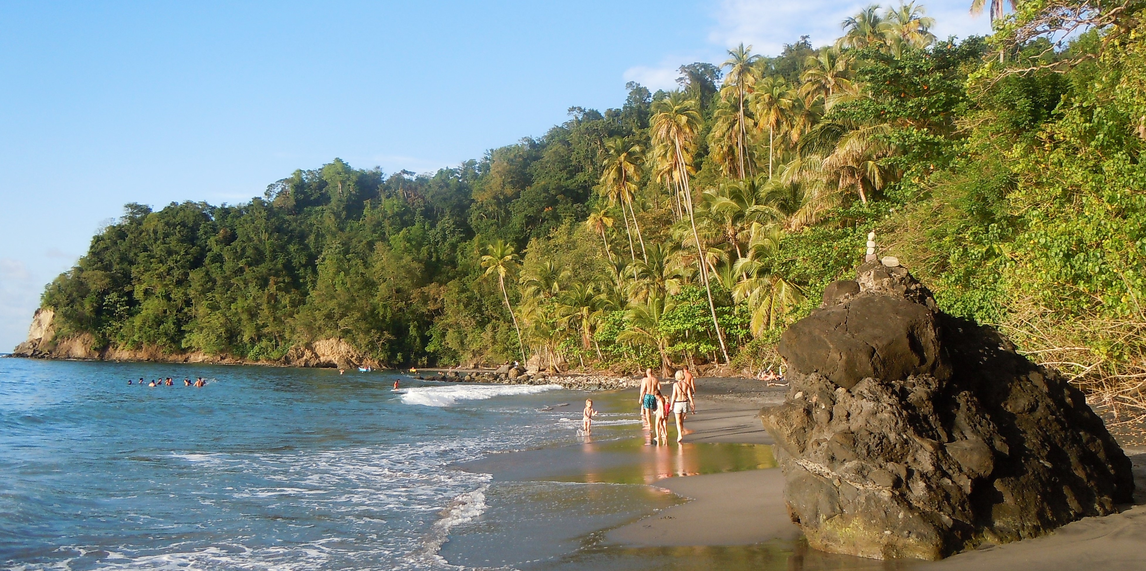 Anse Couleuvre vue coté nord