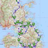 Martinique carte touristique cycliste martinique etape 6