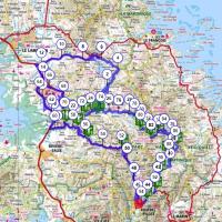 Martinique carte touristique cycliste martinique etape 8 partie 1