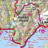 Martinique carte touristique cycliste martinique etape 8 partie 2