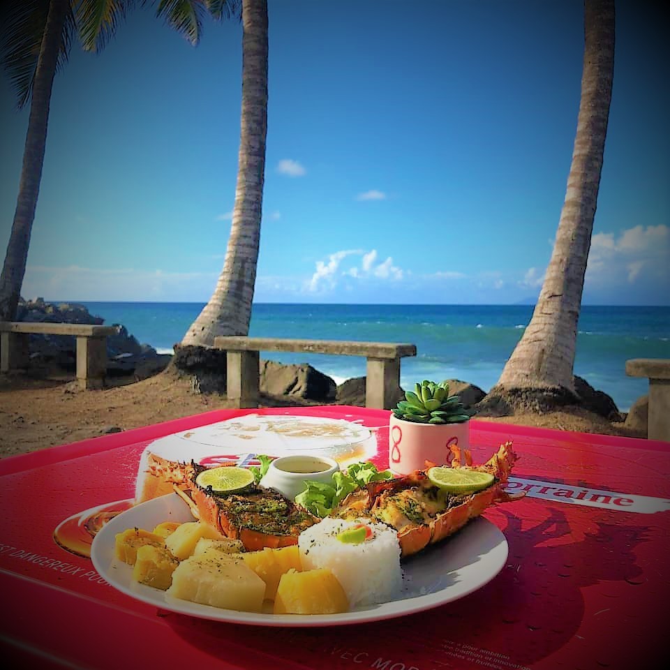 Restaurant martinique le grill riverain langouste