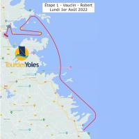 Tour des yoles 2022 etape1
