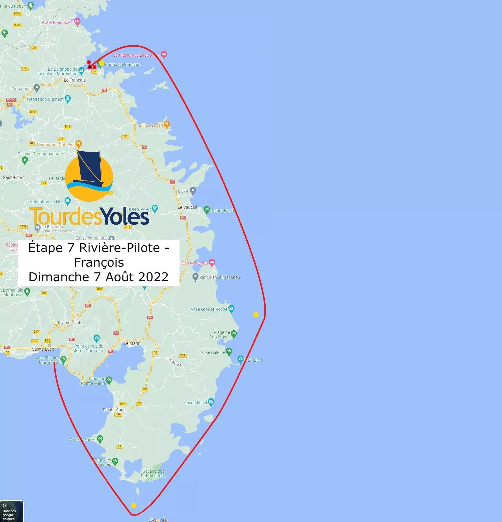 Tour des yoles 2022 etape7 2022