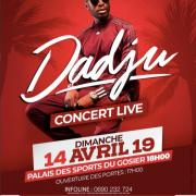 MARTINIQUE CARTE | 14 | « Dadju - Dim 14 Avril - Palais des Sports »