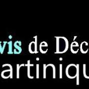 Avis de deces rci martinique