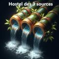 Hostel des 3 sources martinique bed and breakfast logo