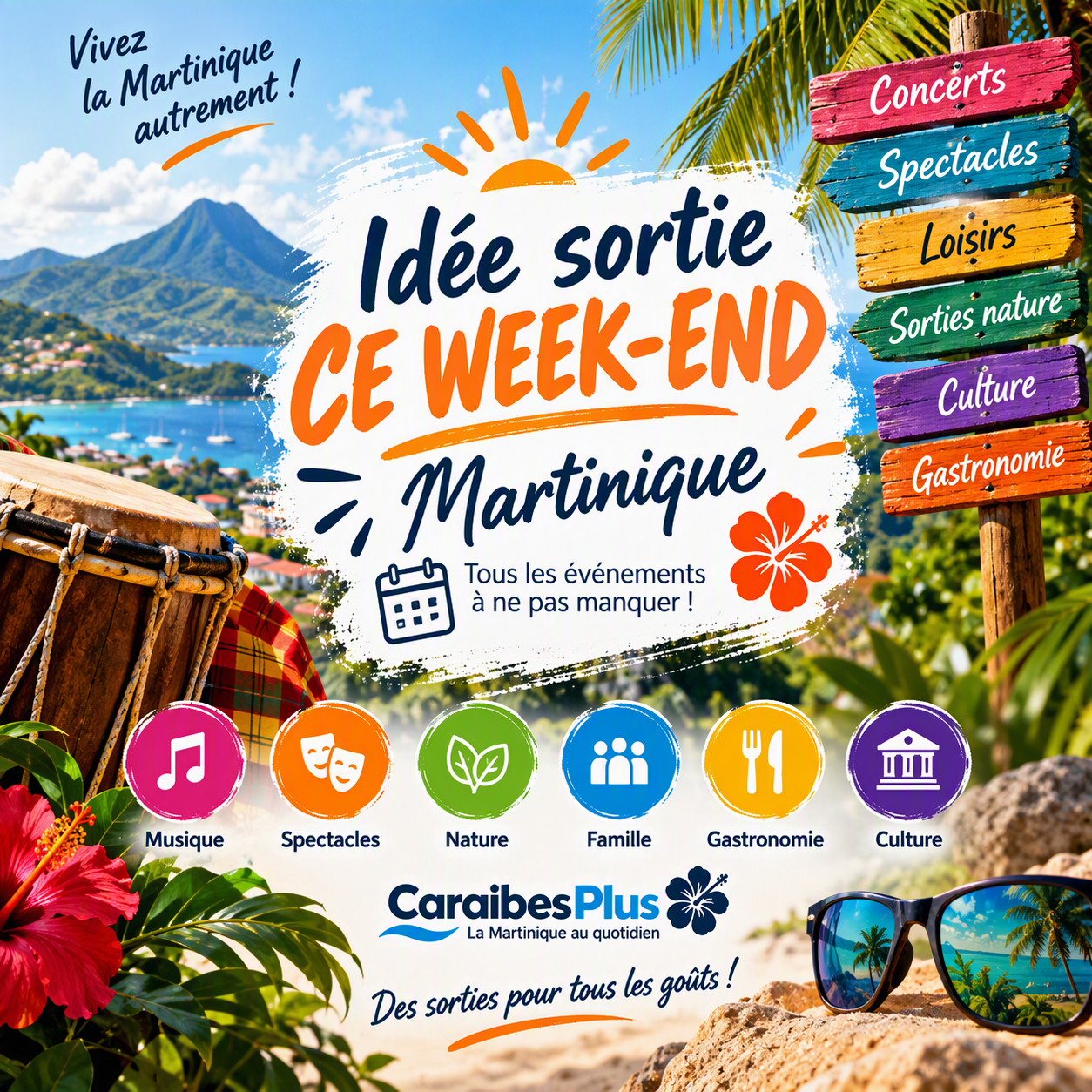 Idée sortie Ce week-end Martinique
