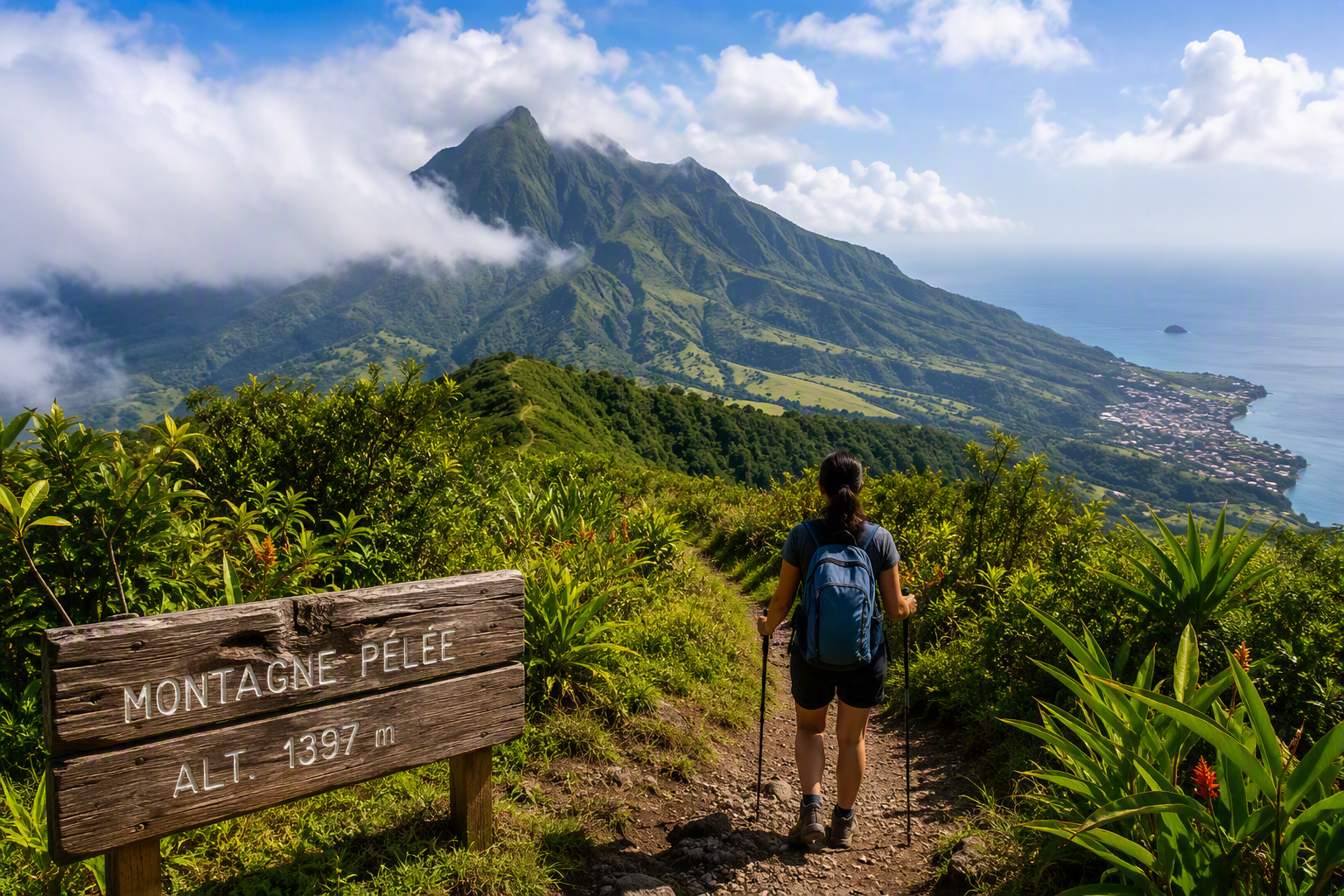 Montagne Pelée : la randonnée incontournable en Martinique