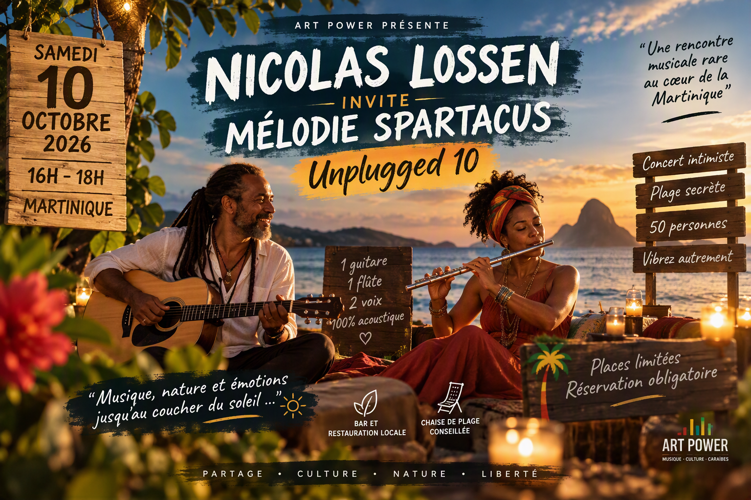 Nicolas lossen invite melodie spartacus unplugged 10