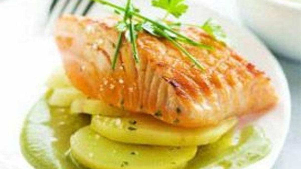 recettes pavés de saumon à l'oseille