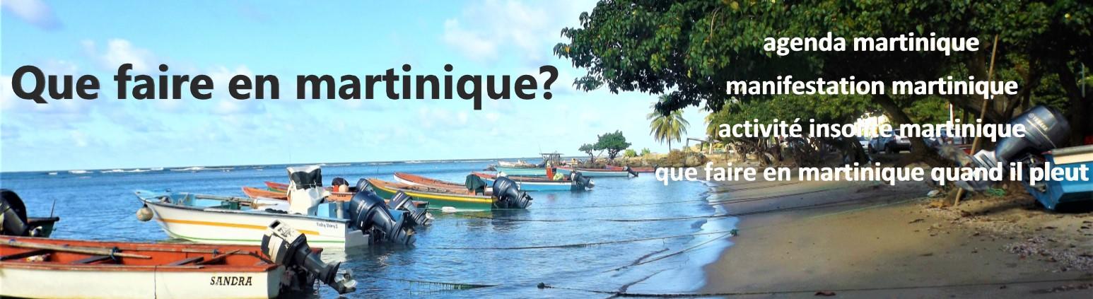 que faire en martinique