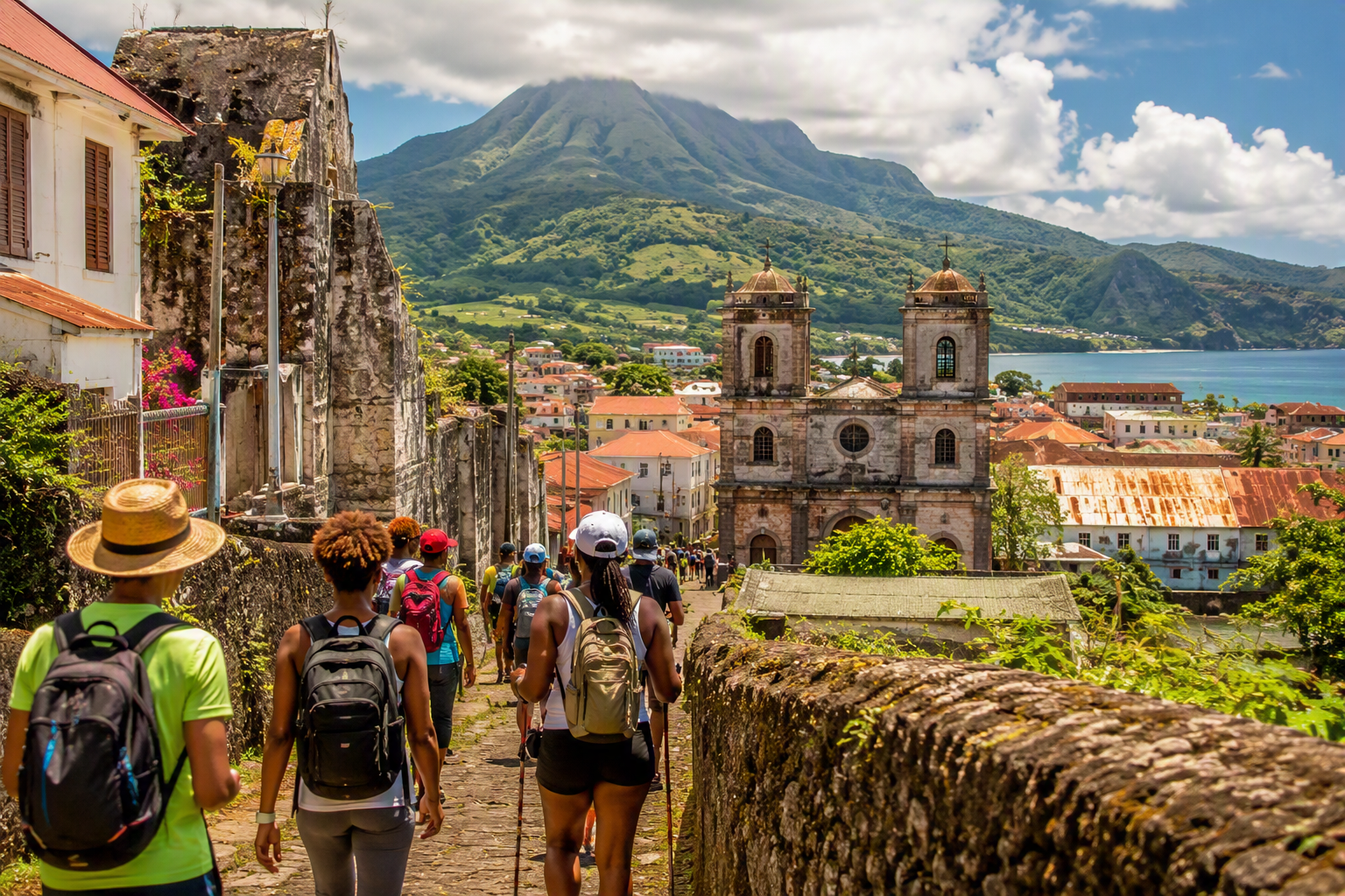 Saint-Pierre, une immersion dans l'histoire de la Martinique