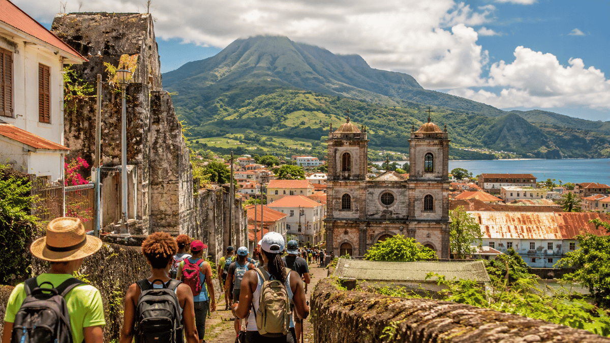 Saint pierre quand l histoire devient une veritable experience touristique en martinique caraibesplus