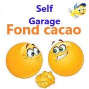 Self garage fond cacao