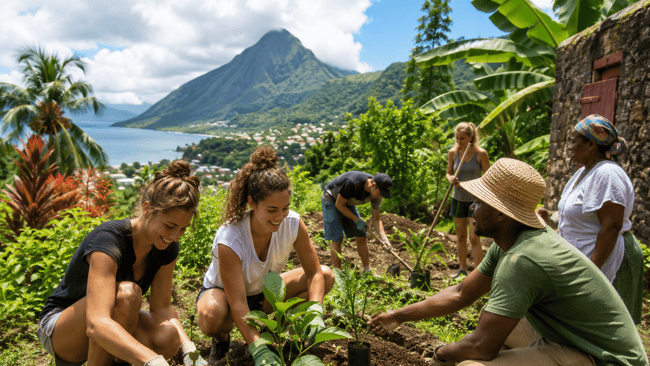 Volontourisme hostel des 3 sources